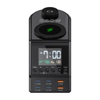 Blitzwolf BW-FW10 žadintuvas su įkrovikliu 2xUSB-A, 4xUSB-C, 240W