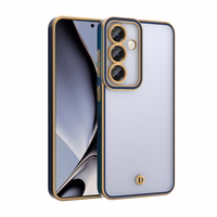 Silky Gold dėklas telefonui Oppo Reno 13F 5G (Global) / 13FS 5G mėlynas