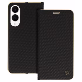 Wonder Frame Dėklas telefonui Samsung Galaxy S25 Edge juodas