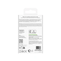 Puro TPE 20W USB-C - Lightning kabelis 2m - baltas