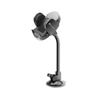 FORCELL F-GRIP Oval 17 cm automobilio laikiklis priekinio stiklo / prietaisų skydelio / oro angai juodas