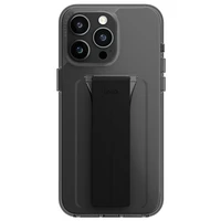 Uniq dėklas Heldro Mount su stovu iPhone 15 Pro 6.1" dūminis