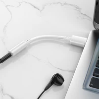 Borofone Adapteris BV22 Lemon - USB į jack 3,5mm - balta