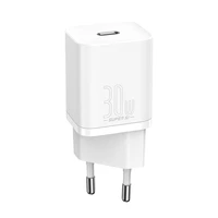 Įkroviklis Baseus Super Si 30W USB-C baltas CCSUP-J02