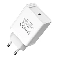 Vention FAIW0-EU USB-C 30W sieninis įkroviklis (baltas)