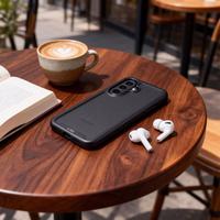 Tech-Protect Defense Dėklas for Samsung Galaxy A36 / A56 / A37 5G - Matinis juodas