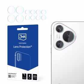 3mk objektyvo apsauga™ hibridinis kameros stiklas Huawei Pura 70 Pro / 70 Pro+