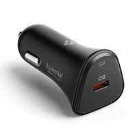 Spigen Essential EV301 30W automobilinis įkroviklis juodas