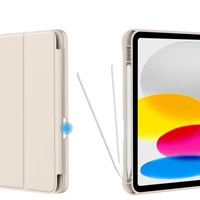 Tech-Protect SC Pen dėklas iPad 10.9" 2022 - smėlio spalvos