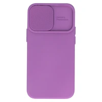 Camshield Soft dėklas iPhone 15 Pro Max violetinis