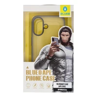 BLUEO APE dėklas telefonui - Apple iPhone 16 pilkas