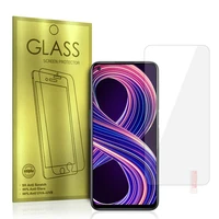 Grūdintas stiklas auksinis Realme 8 5G/Oppo A73 5G/A72/A92/A53 5G/Huawei P Smart Z/Y9 Prime/Moto G14/G54/G84