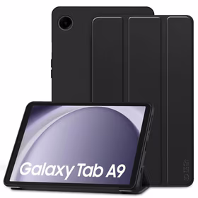 Tech-Protect SmartCase dėklas tabletui Samsung Galaxy Tab A9 8.7" X110 / X115 - juodas