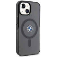 BMW IML Signature MagSafe dėklas telefonui iPhone 15 Plus / 14 Plus - juodas