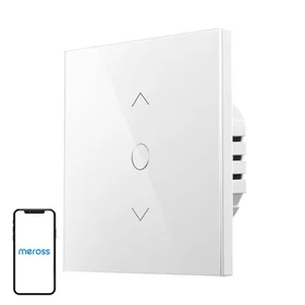 Išmanusis WiFi ruletinių žaliuzių laikmatis Meross MRS100HK(EU) (HomeKit)