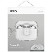 Uniq Glase Pro dėklas AirPods Pro 2 - skaidrus