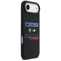 BMW M Silicon Horizontal Line MagSafe deklas iPhone Air - juodas