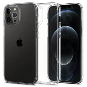 Spigen Ultra Hybrid Dėklas telefonui iPhone 12 / iPhone 12 Pro - Skaidrus