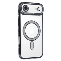 Dėklas telefonui (m) Bling Magsafe Case for Iphone 17 Air - juodas