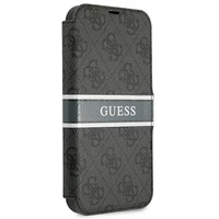 Guess GUBKP13X4GDGR iPhone 13 Pro Max 6,7" pilkas/grey book 4G Stripe