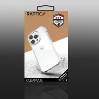Raptic X-Doria Clearvue Dėklas telefonui iPhone 14 Pro, skaidrus
