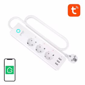 Gosund P1 PLUS išmanusis WiFi ilgintuvas (3x AC schuko, 3x USB-A) Tuya