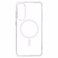 Akrilinis Magsafe dėklas Samsung Galaxy S25 Edge permatomas