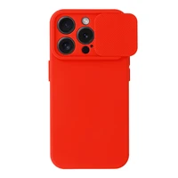 Camshield Soft dėklas telefonui Iphone 15 Pro raudona