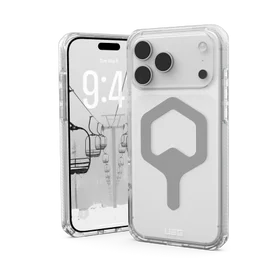 UAG Plyo MagSafe dėklas telefonui iPhone 17 Pro Max - skaidrus sidabrinis