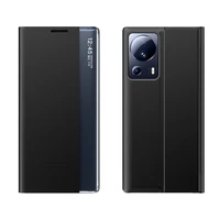 New Sleep dėklas Xiaomi 13 Lite su stovu juoda