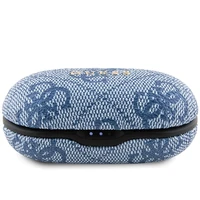 TWS Guess 4G Metal Bluetooth ausinės su ENC įkrovimo stotimi - mėlynos