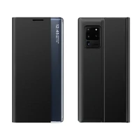 Naujas Sleep dėklas knygos tipo dėklas su stovo funkcija Samsung Galaxy A02s EU juodas