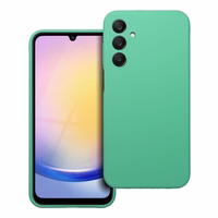 Silikoninis 2mm dėklas telefonui SAMSUNG A25 5G mėtų