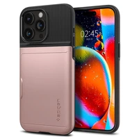 Spigen Slim Armor CS dėklas telefonui iPhone 15 Pro Max - rožinis