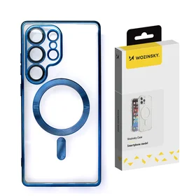 Wozinsky Padengtas dėklas su Magnetiniu Samsung Galaxy S25+ - Mėlynas