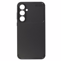 Tel Protect Carbon Elite dėklas telefonui Samsung Galaxy A55 5G juodas