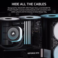 Corsair 4500X RS-R ARGB Tempered Glass Mid-Tower, Black „Midi Tower“ Juoda