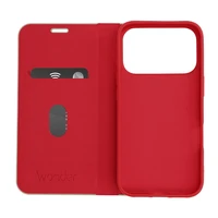 Wonder Frame dėklas Iphone 17 Pro raudonas
