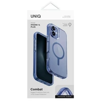 Uniq Combat iPhone 16 Plus 6.7" Magnetinis įkrovimo dėklas mėlynas/perlinis mėlynas