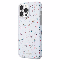Uniq Coehl Terrazzo dėklas telefonui iPhone 13 Pro Max - balta
