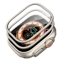 ESR Armorite 2 dalių grūdinto stiklo rinkinys Apple Watch Ultra 49mm - titano spalvos
