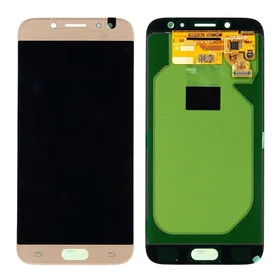 Ekranas Samsung J730 J7 2017 su lietimui jautriu stikliuku auksinis OLED