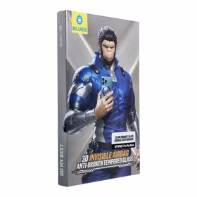 LCD apsauginis stikliukas 5D Mr. Monkey Glass (Airbag Anti-Broken) Apple iPhone 14 Pro Max juodas