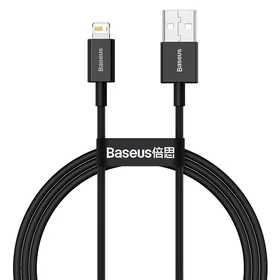 Baseus kabelis Superior USB - Lightning 1,0 m 2,4A juodas