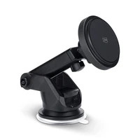 Automobilinis laikiklis-įkroviklis 3mk Car MagCharger 15W (windshield/dashboard) juodas