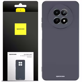 Spacecase Dėklas Silicone Case Realme 12 5G/12X 5G juodas