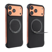 Dėklas EDGE FREE suderinamas su MagSafe skirtas IPHONE 17 Pro Max juodas