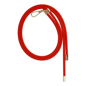 Telefono raištis GSN-1 ilgas silikoninis raudonas