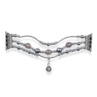 Apple Watch dizaino apyrankės kilpa 38/40/41 dydžio 4 pilka