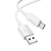 Kabelis USB-A į USB-C Hoco 3A 1 m X107 baltas